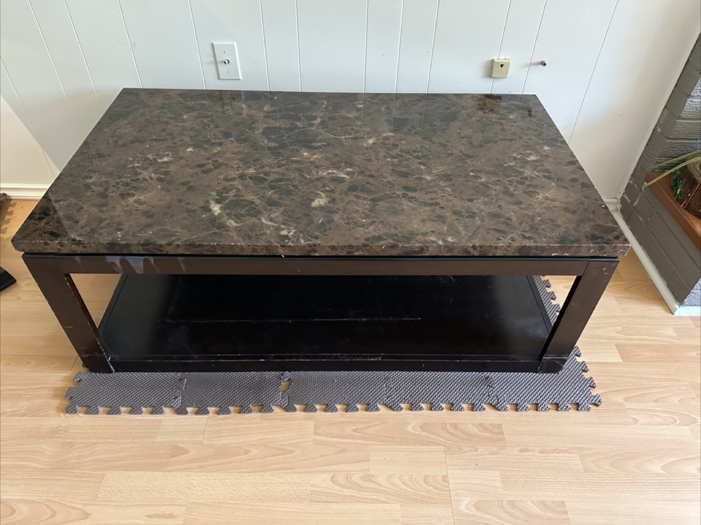 FREE Coffee Table with Faux Marble Top