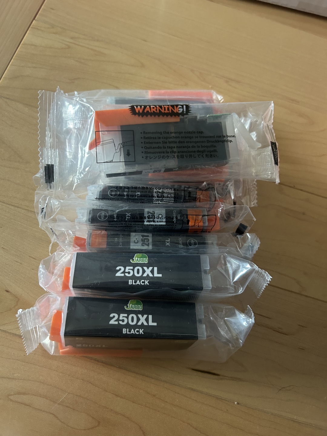 Canon PIXMA TR4527 Printer with 9 black ink cartridges - photo 4