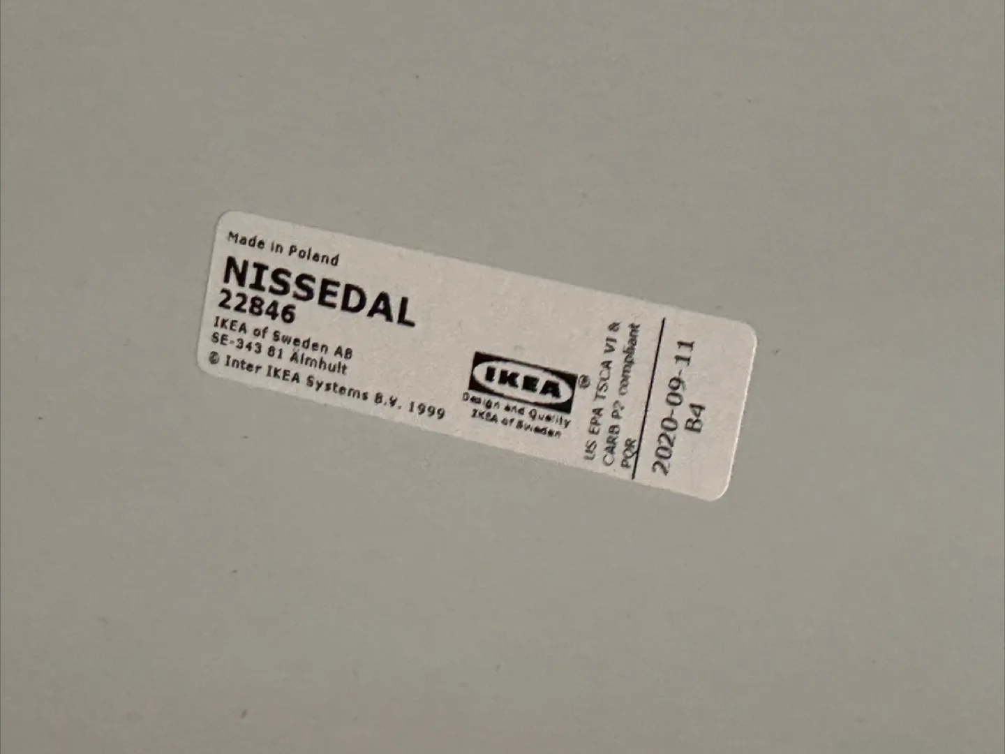 Ikea NISSEDAL Mirror image indicator(3)