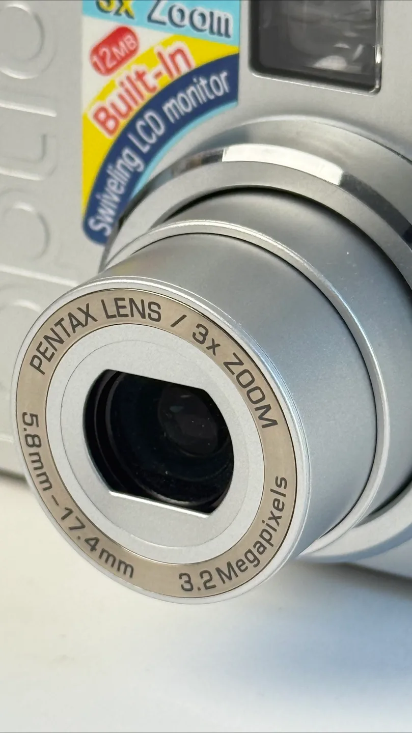 Pentax Optio S Digital Camera - Silver image indicator(3)