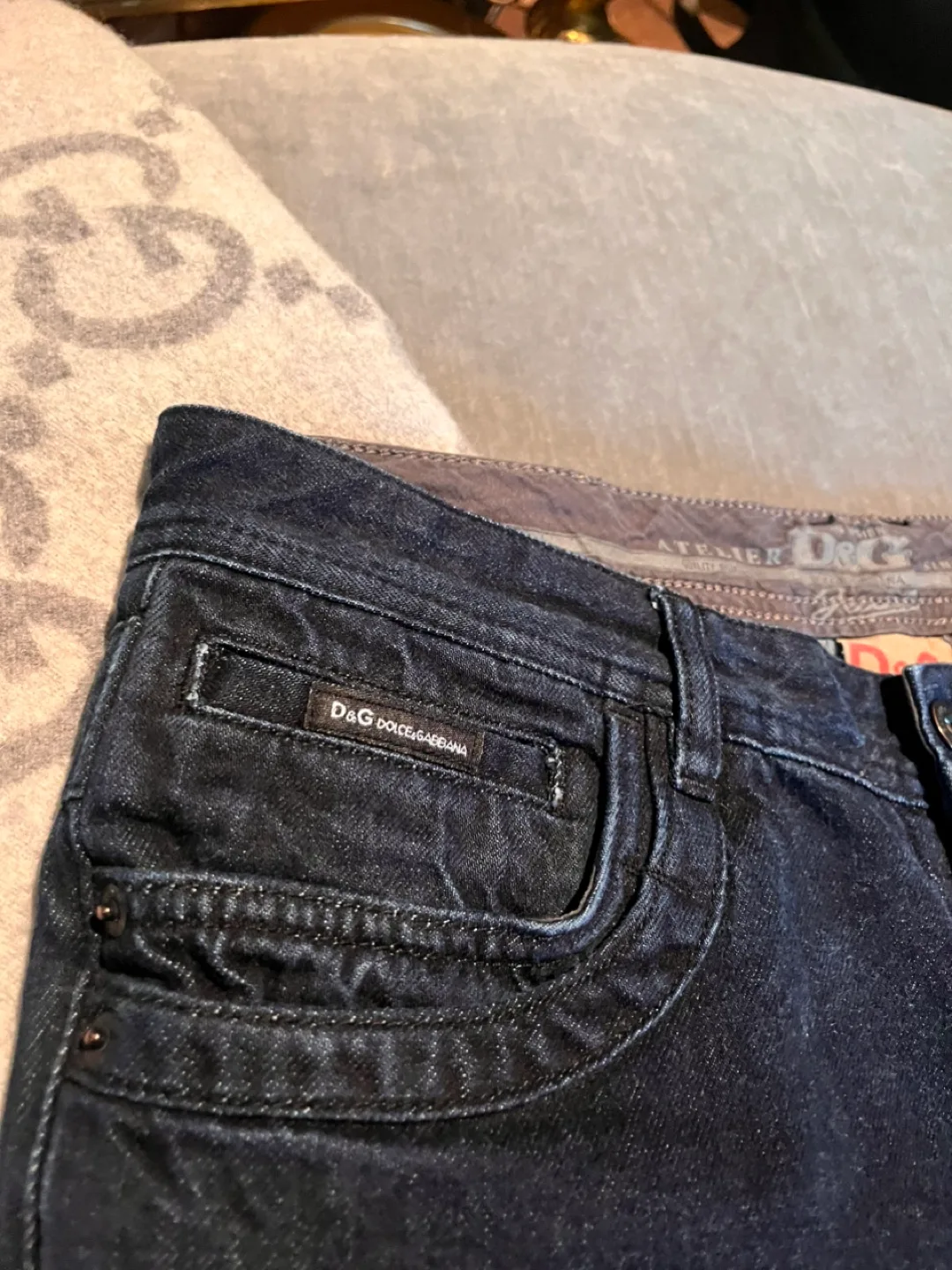 D&G Dolce&Gabbana Power Jeans - Size 34 thumbnail