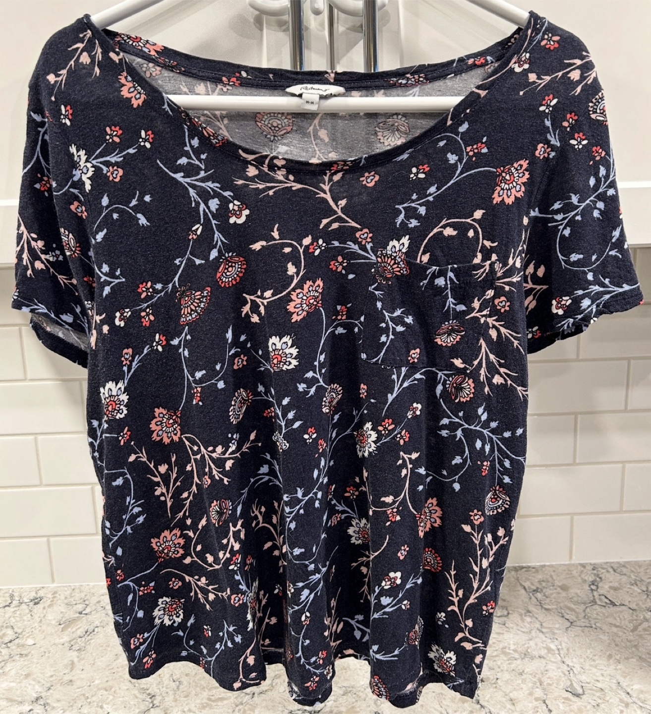 Women’s Relaxed Fit Floral Print T-Shirt (Reitmans)