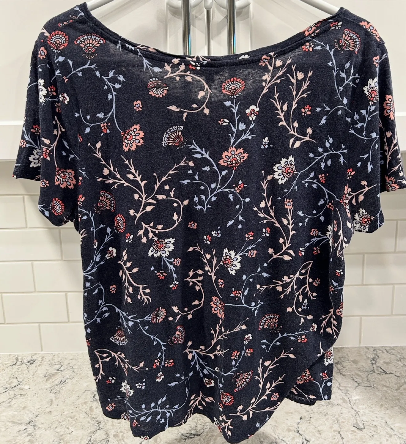 Women’s Relaxed Fit Floral Print T-Shirts  (Reitmans) image indicator(6)