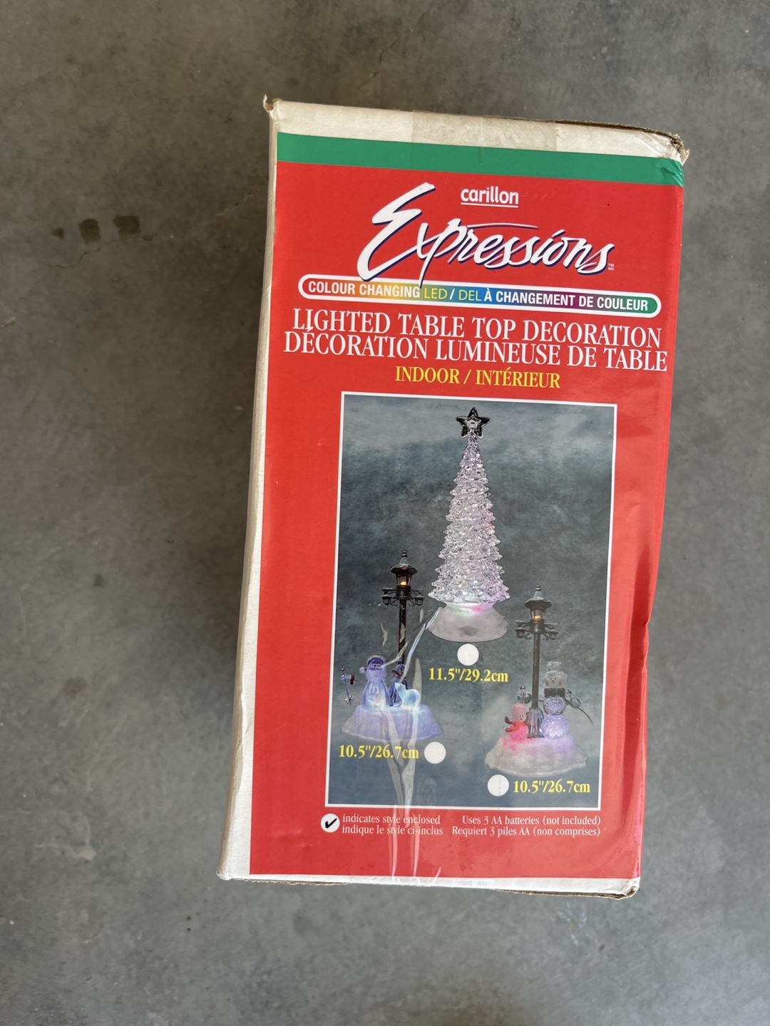 Carillon Expressions Lighted Table Top Decoration - photo 2
