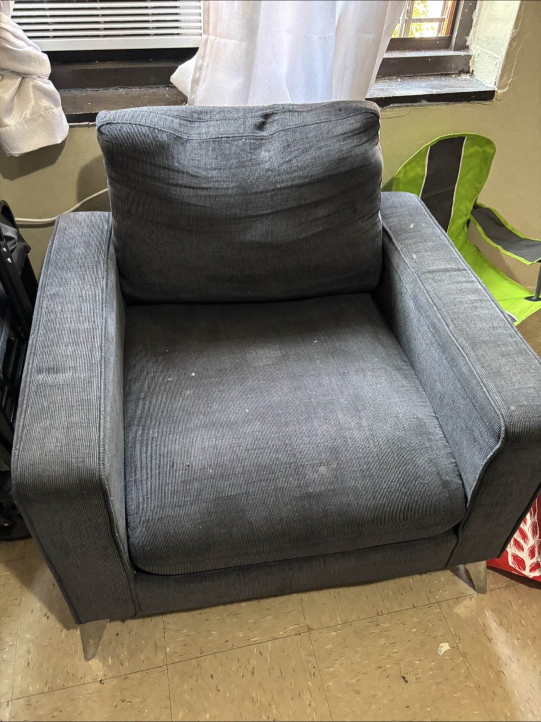 Gray Sofa and Armchair Set - photo 2