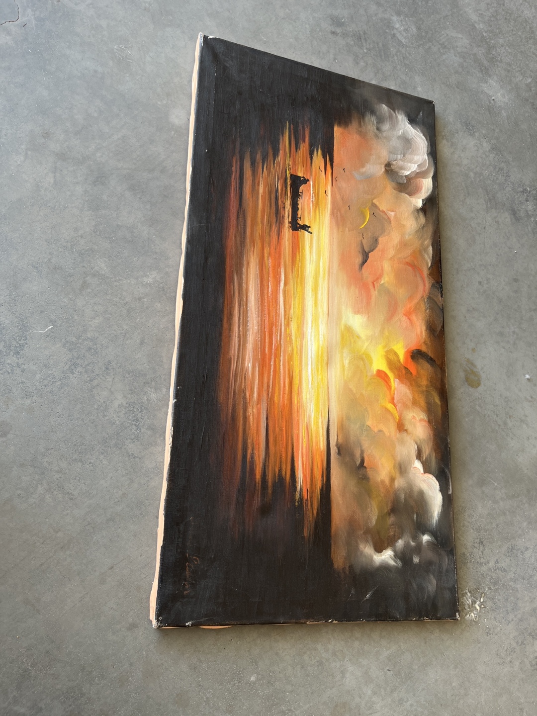 Painting - sunset - photo 2