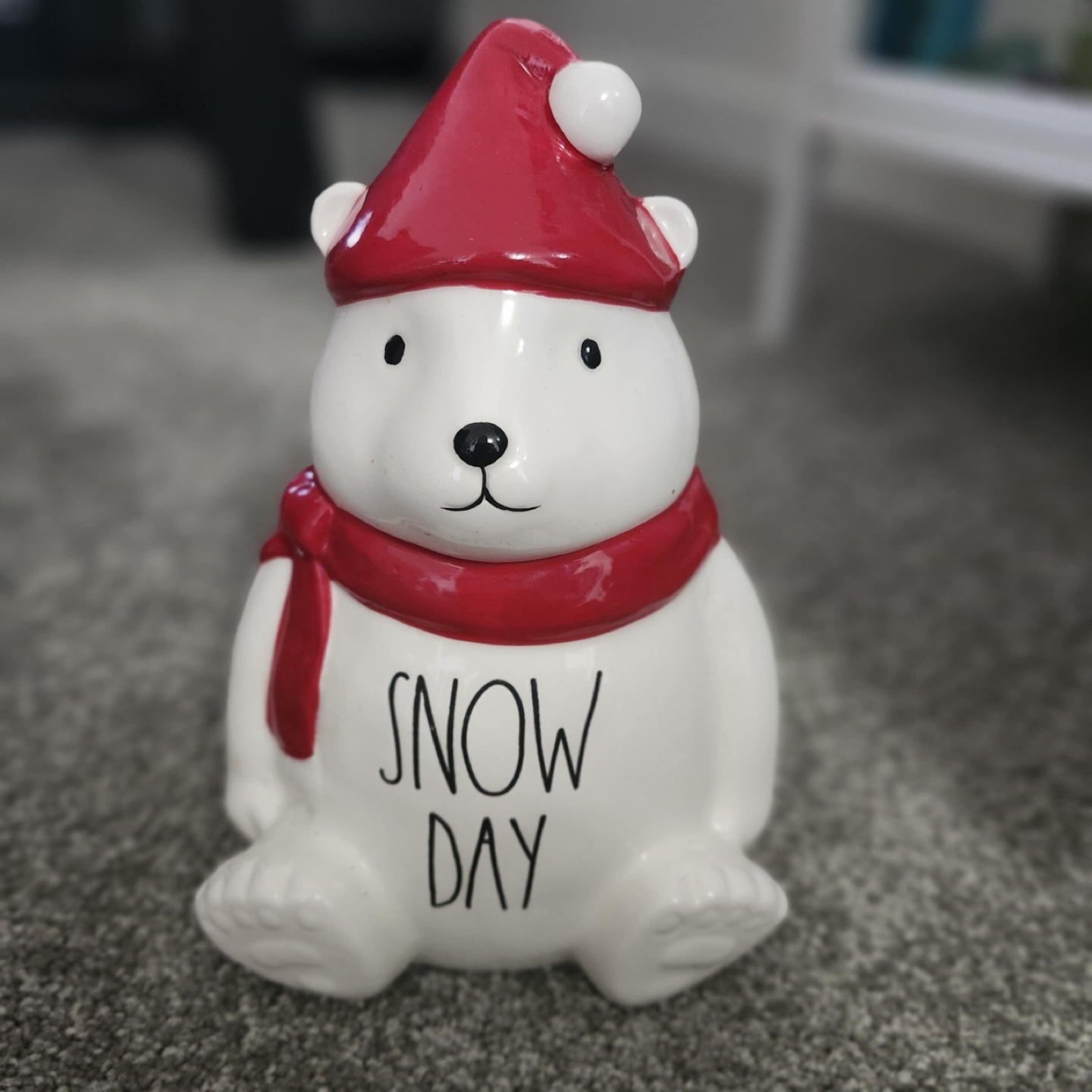 Rae Dunn Snow Day Polar Bear Canister