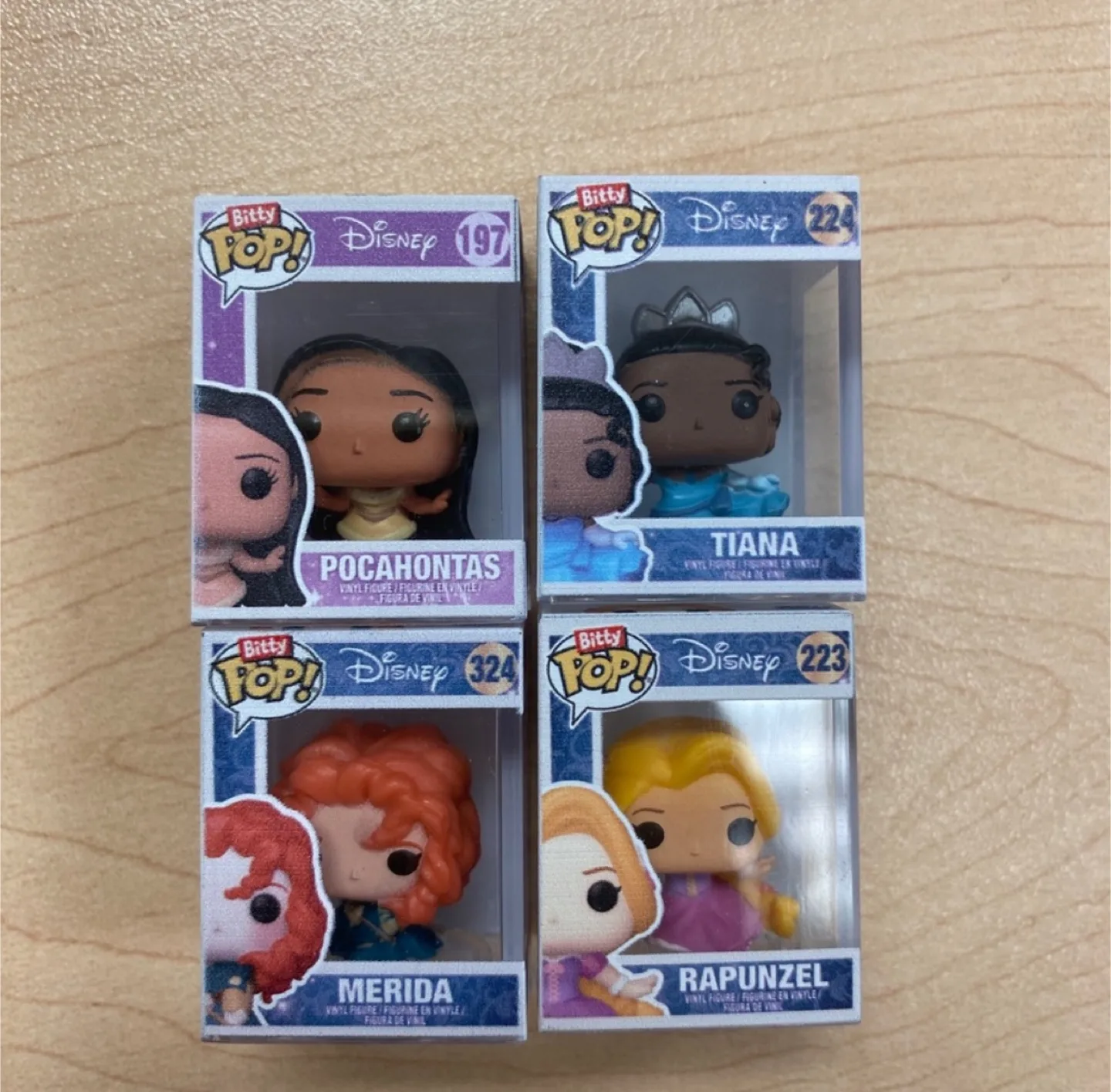 FUNKO Bitty POP! Disney Princess, lot of x4 image indicator(2)
