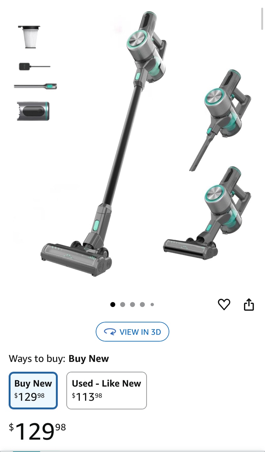 Wyze Cordless Vacuum Cleaner - Lightweight, Powerful