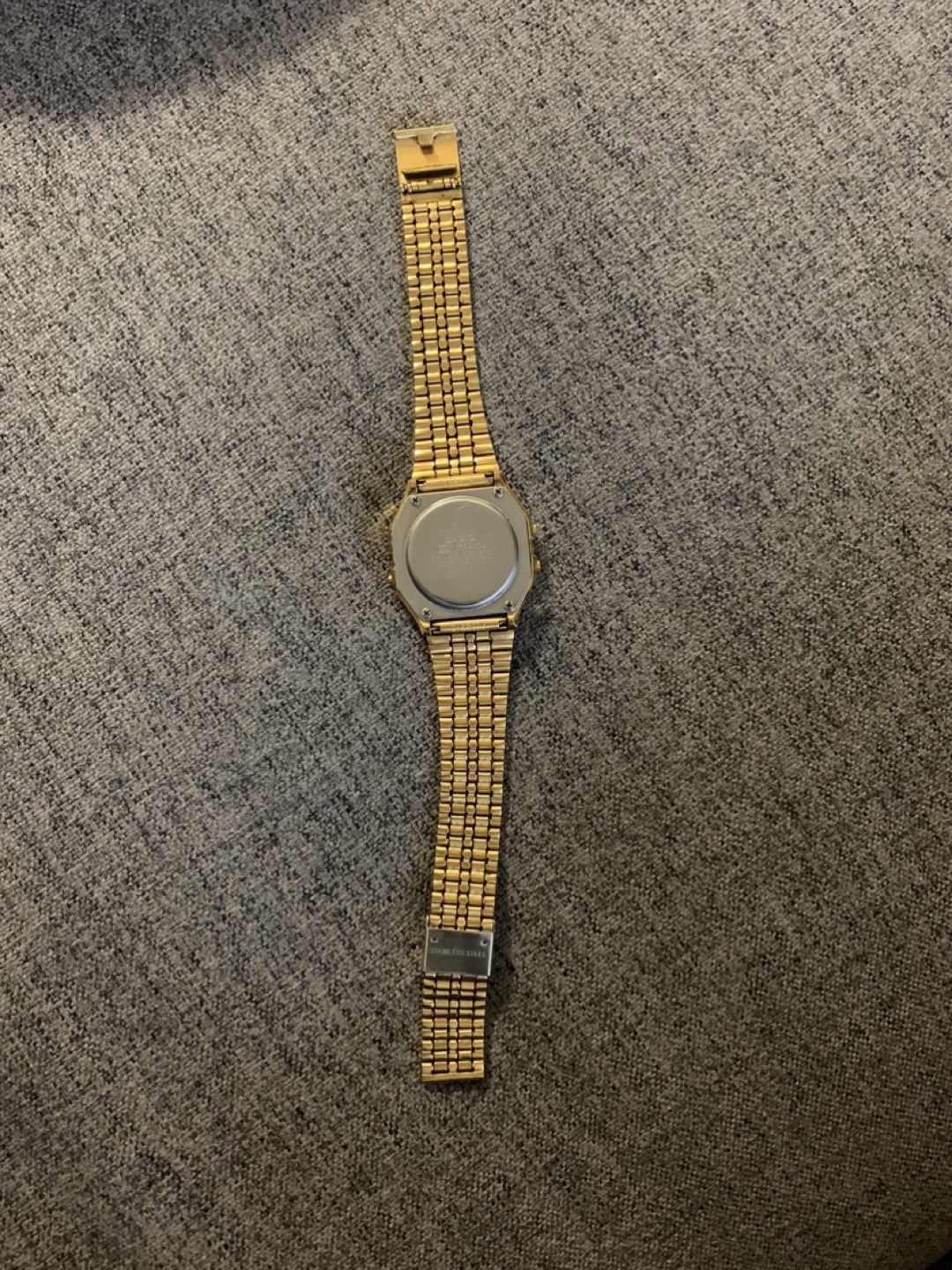 Casio A158WEA-9 Gold Digital Watch - photo 2