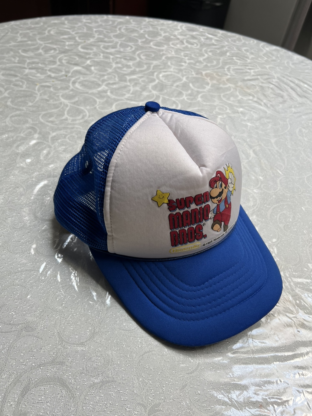Vintage super Mario Nintendo 1989 Trucker cap - photo 2
