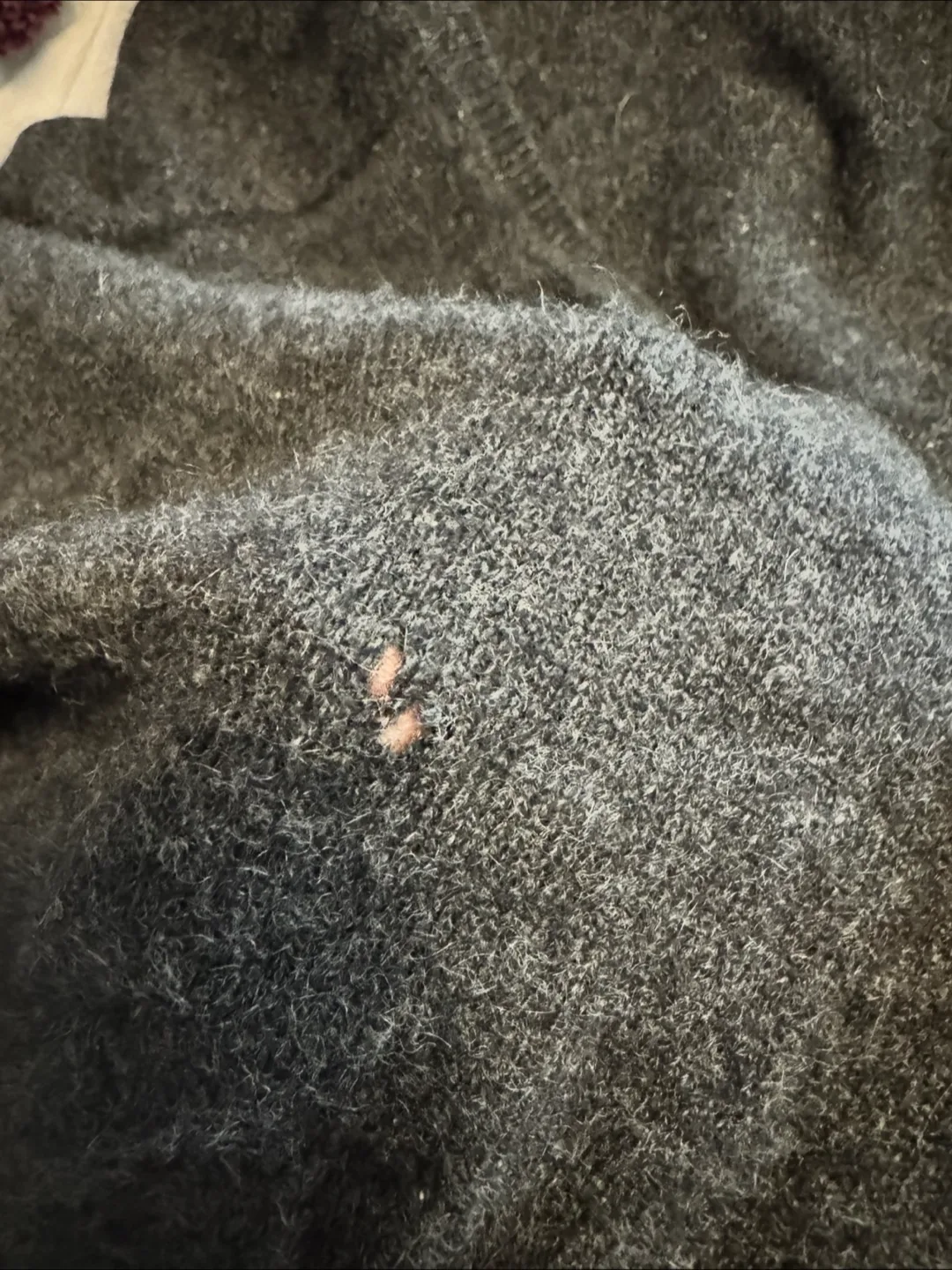 #freecycle Ralph Lauren Cashmere Cardigan - Grey, Size M image indicator(3)