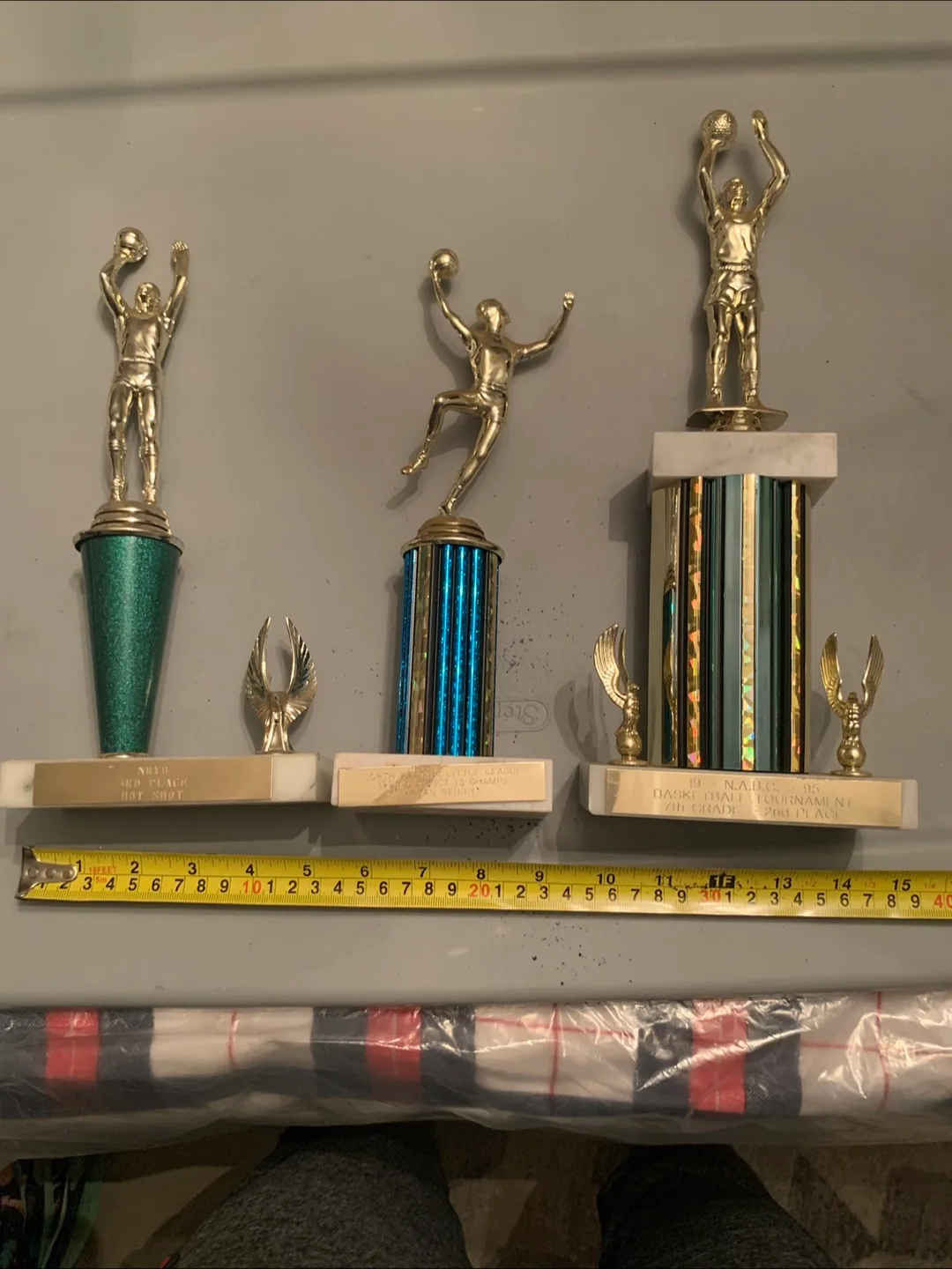Vintage Basketball Trophies thumbnail