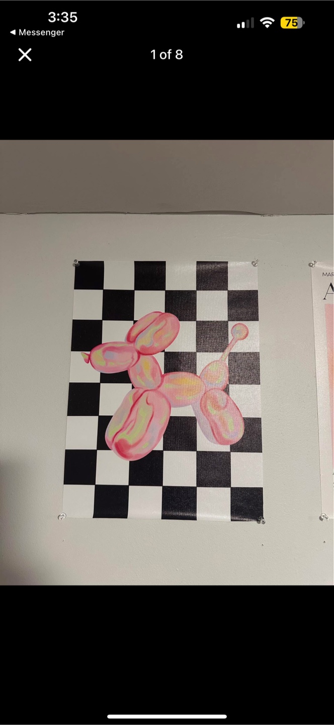 wall art 2$ each or 15$ for all