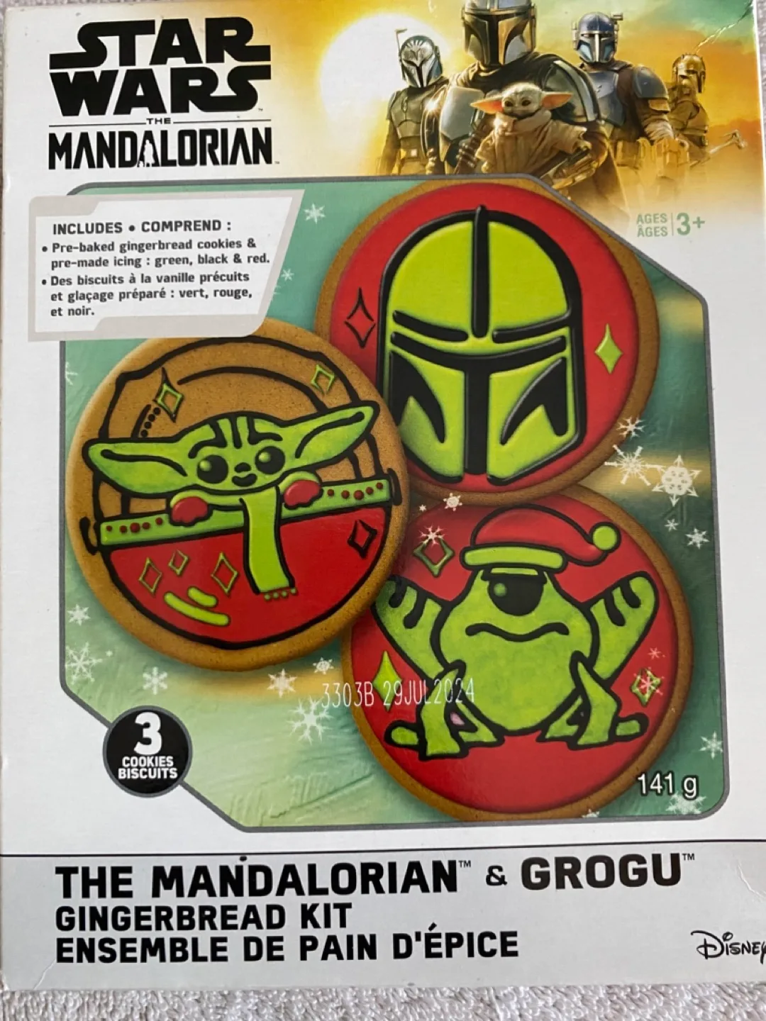 Star Wars Mandalorian Grogu Gingerbread Kit - New image indicator(3)