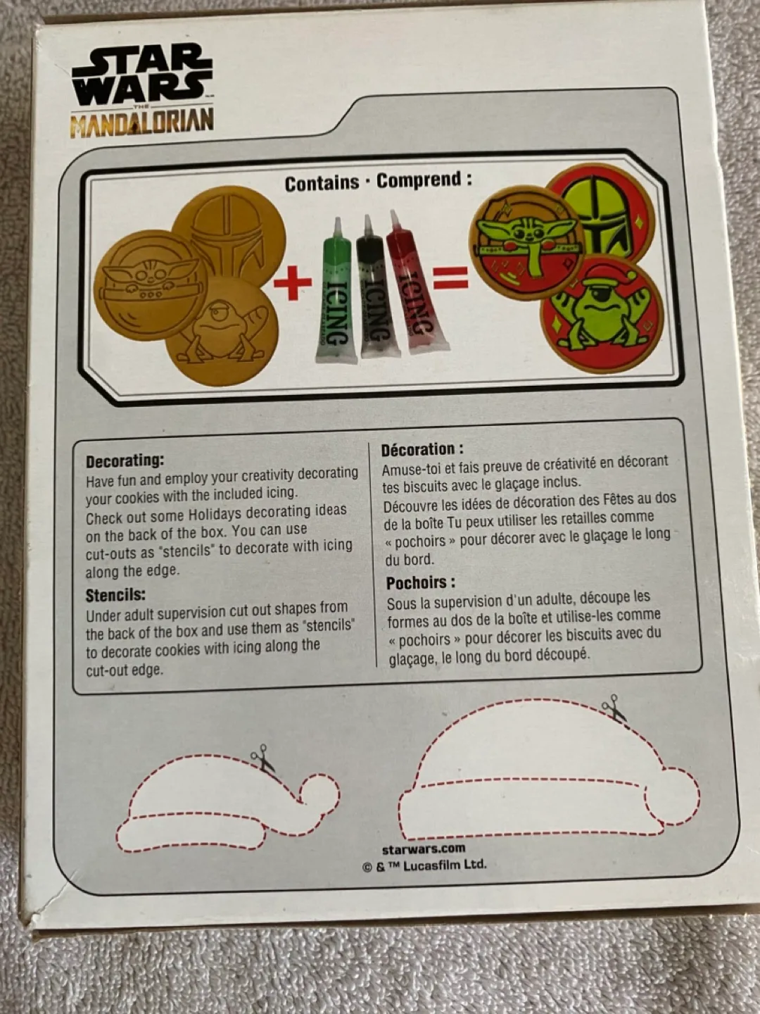 Star Wars Mandalorian Grogu Gingerbread Kit - New image indicator(2)