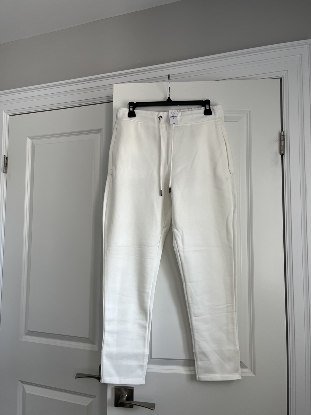 Brand New White Banana Republic Sweatpants