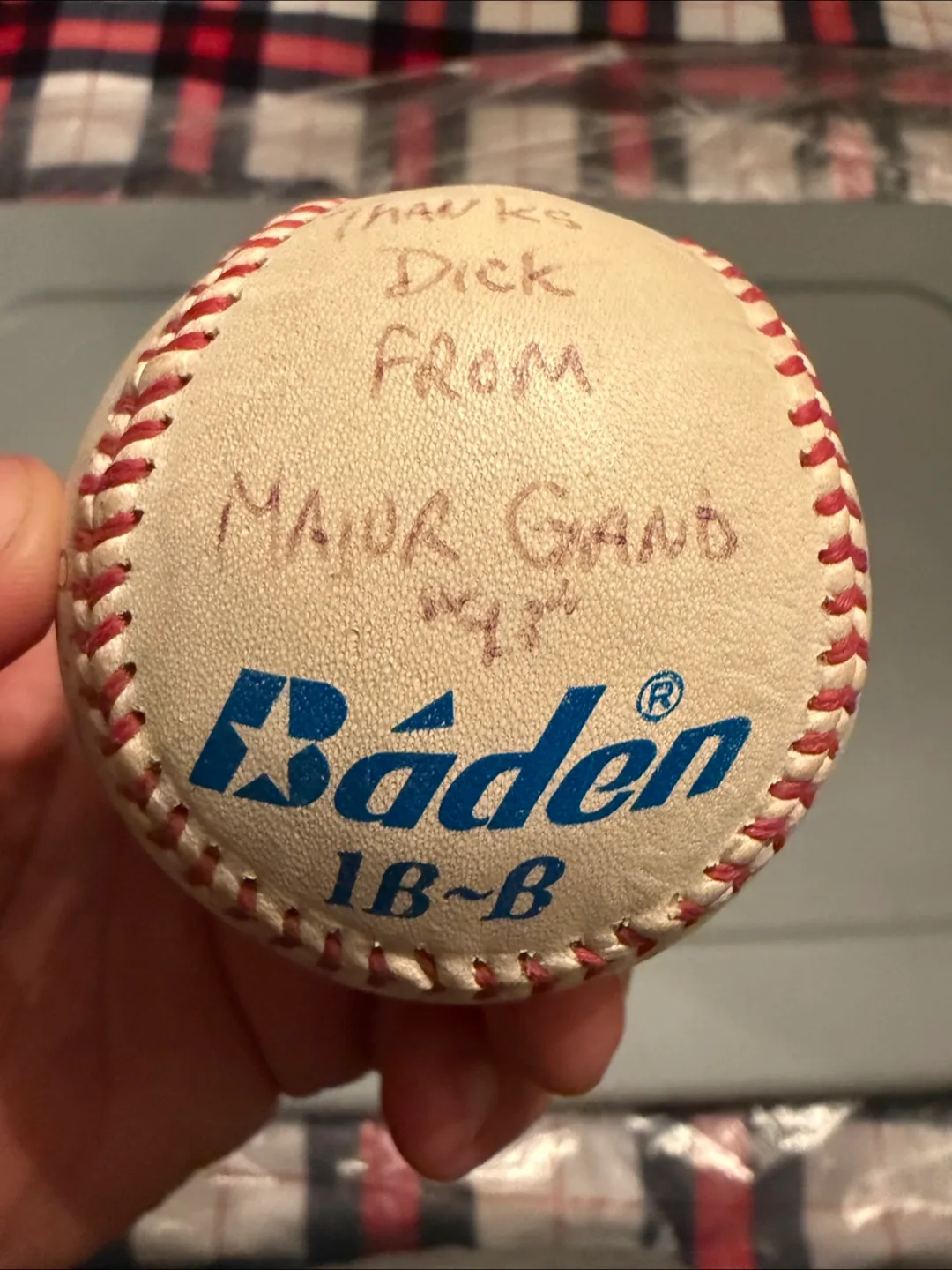 Signed Little League Baseball by Baden thumbnail