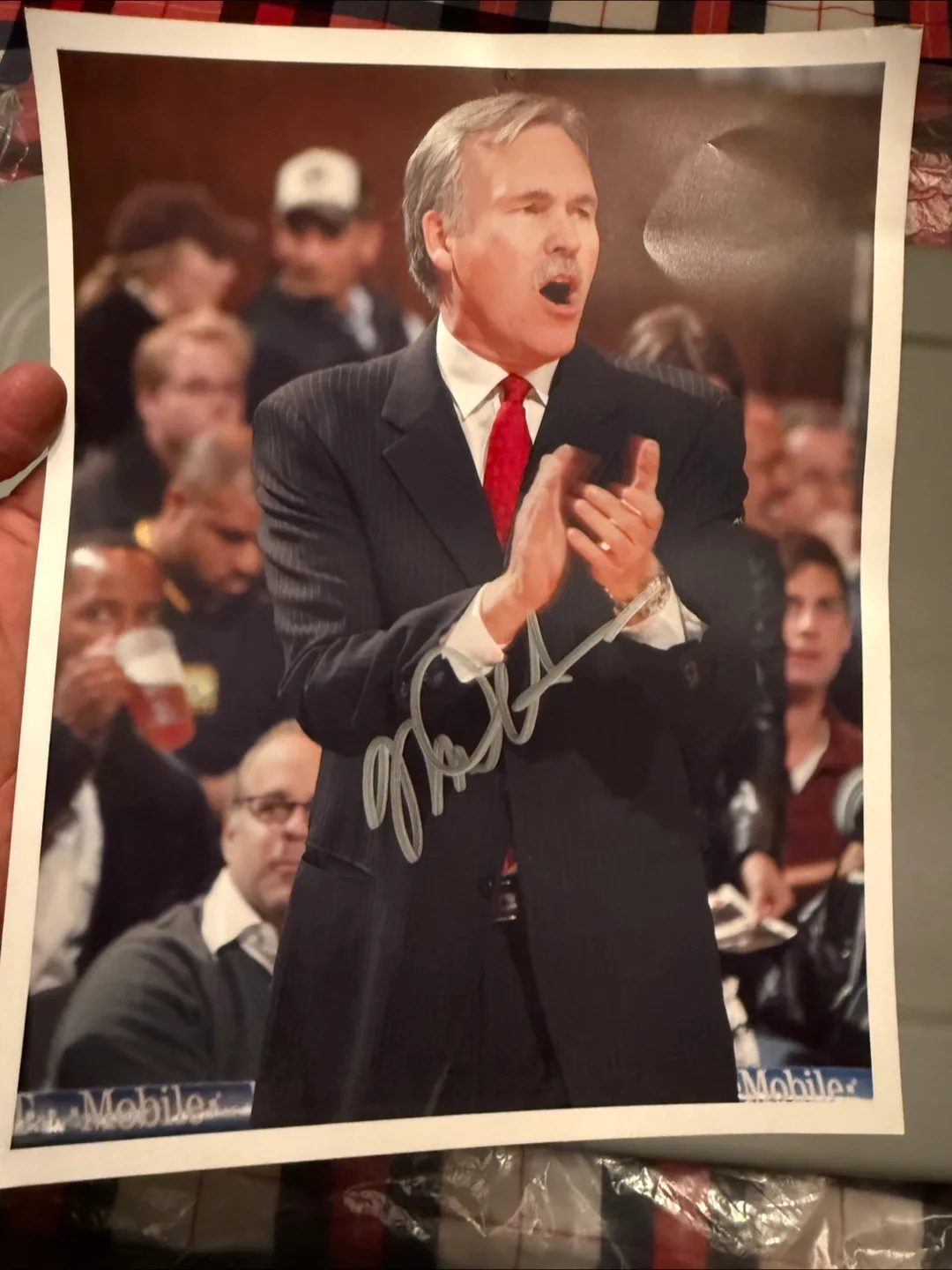 Signed Mike D'Antoni Photo thumbnail