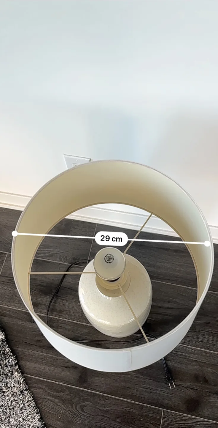 Table Lamp, Cream Colour, 69cm Height image indicator(5)