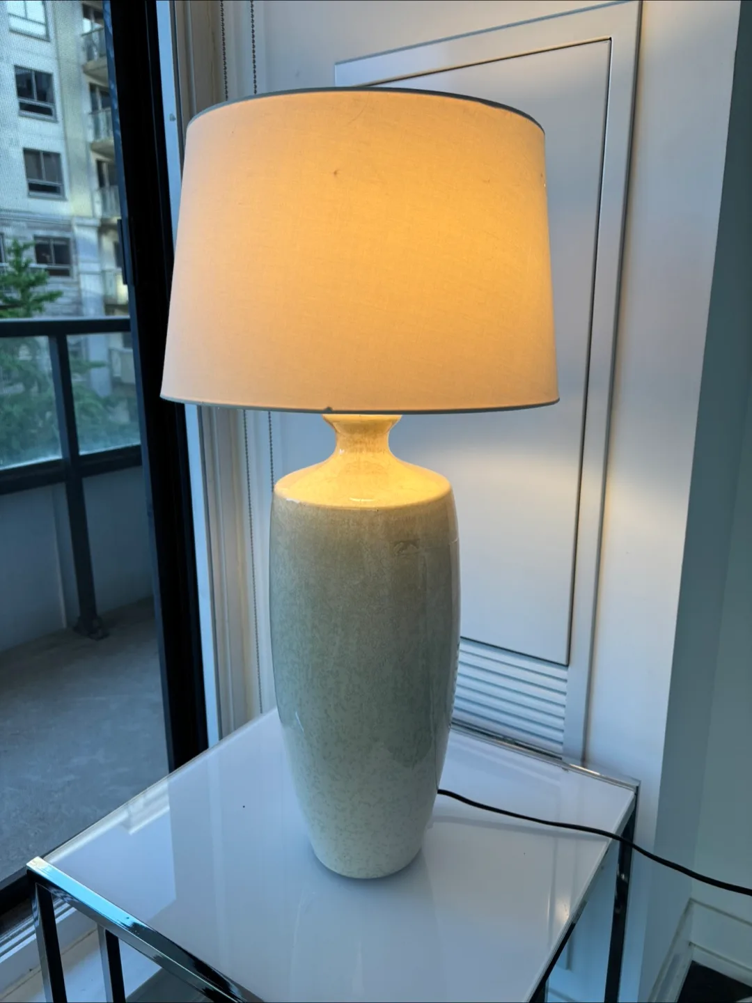 Table Lamp, Cream Colour, 69cm Height image indicator(2)