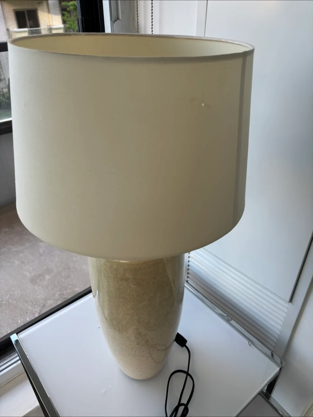 Table Lamp, Cream Colour, 69cm Height image indicator(7)