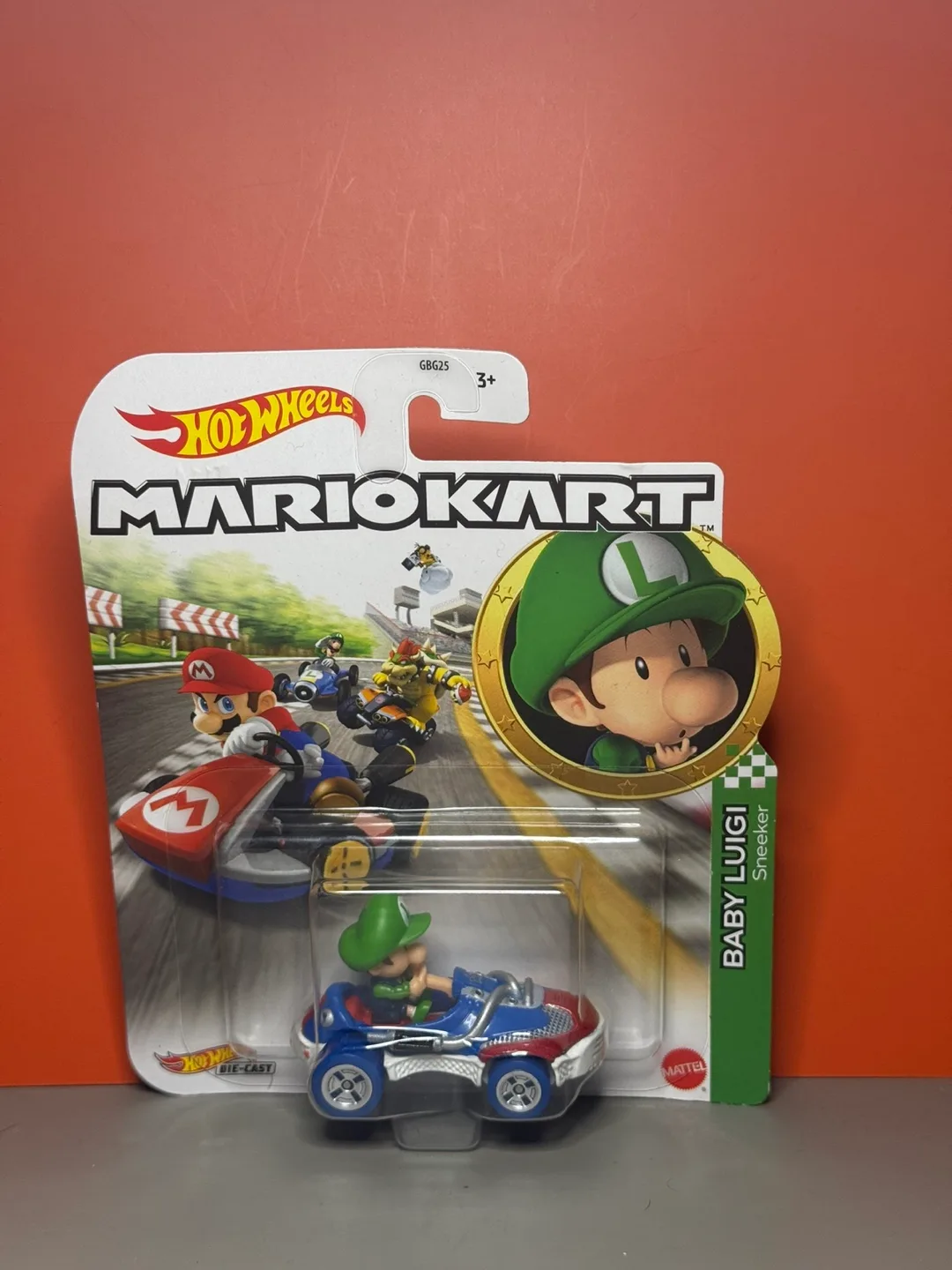 Hot Wheels Mario Kart - Baby Luigi thumbnail