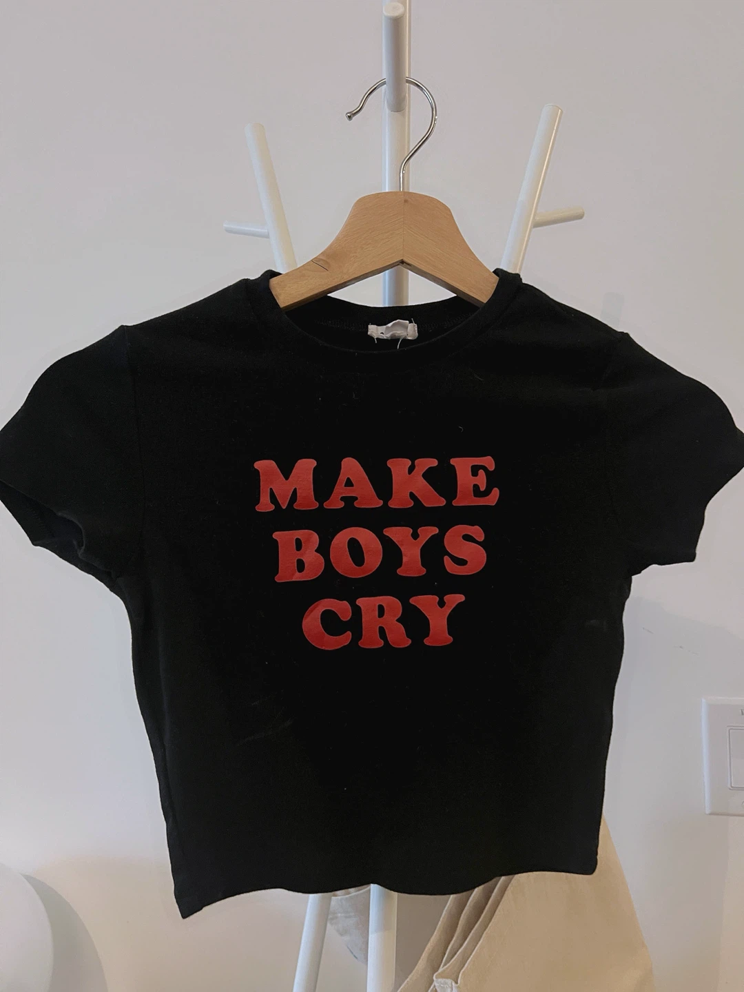 Garage Cropped Tee - Size XS