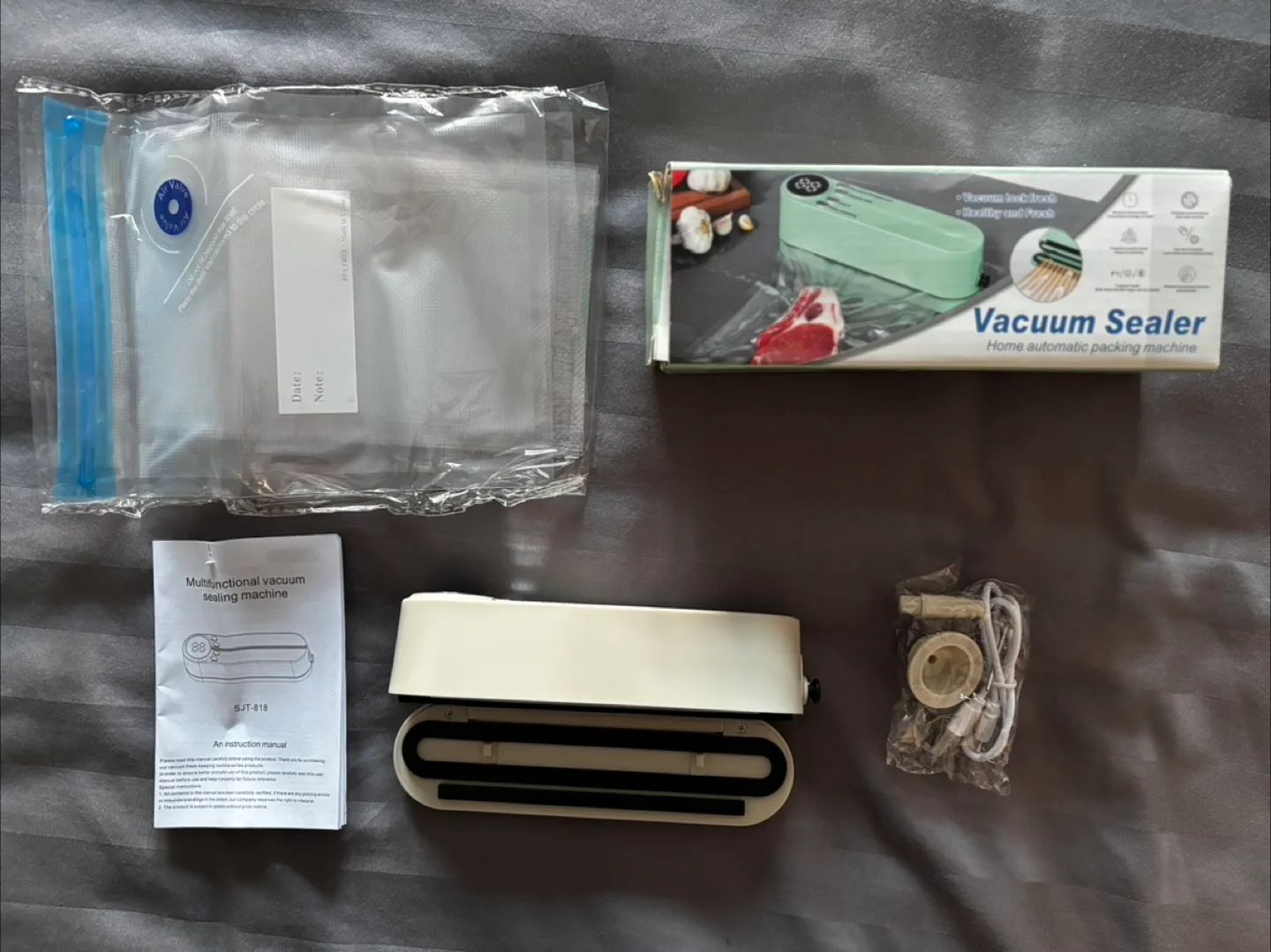 New Multi-Functional Food Sealer Portable Wireless Vacuum Sealer thumbnail