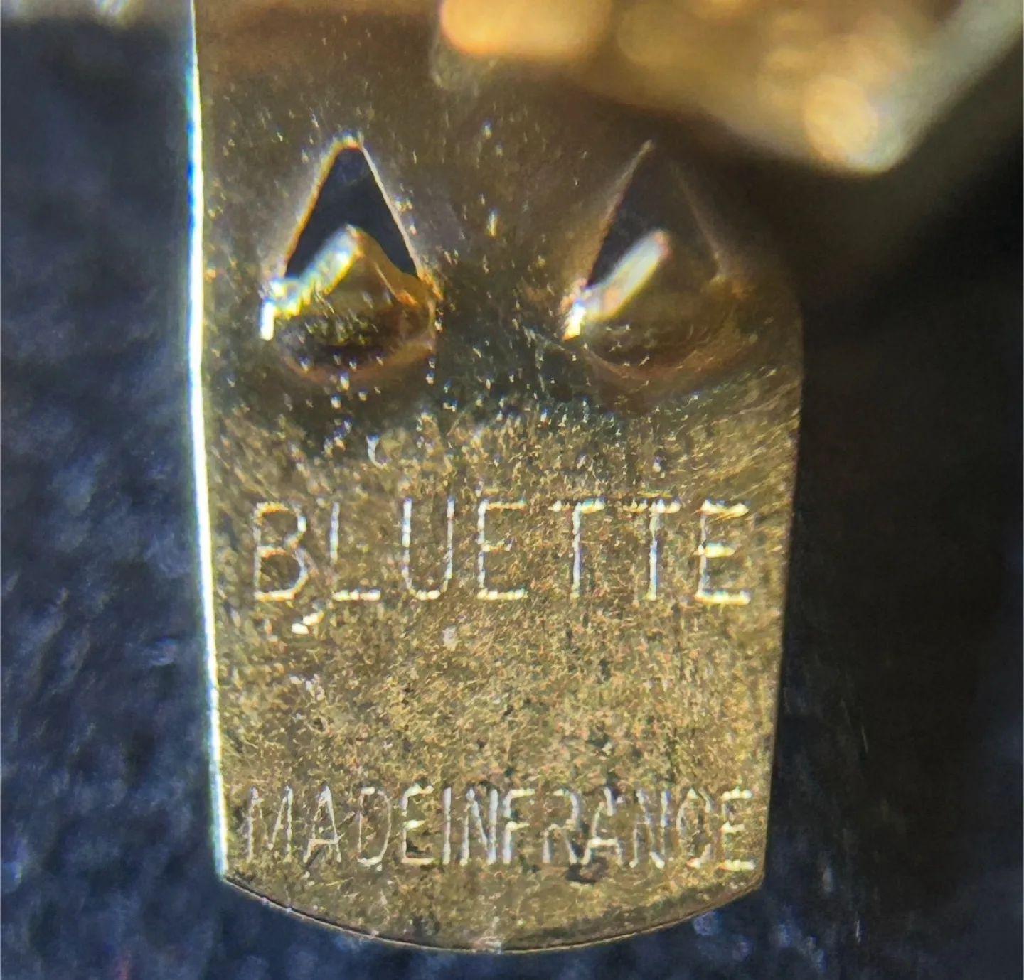 Vintage Gold and Silver Toned Shoe Clamps image indicator(4)