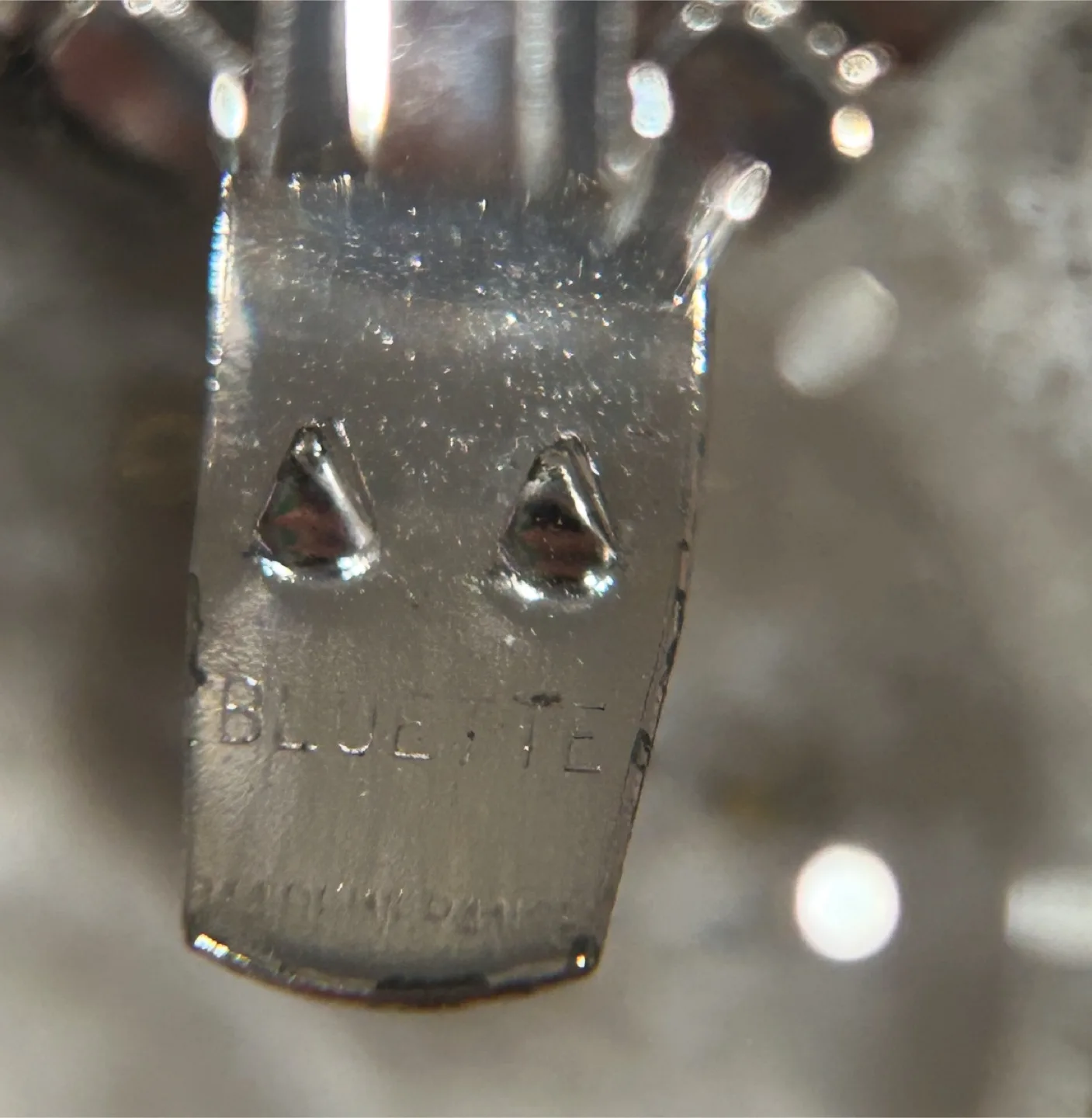 Vintage Gold and Silver Toned Shoe Clamps image indicator(7)