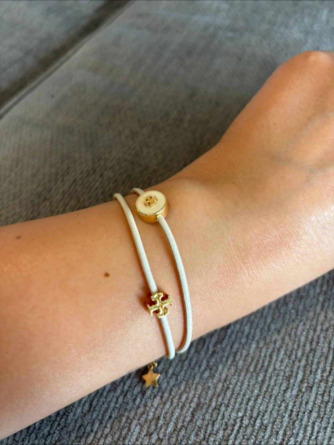 Tory Burch Kira enamelled slider bracelet image indicator(2)