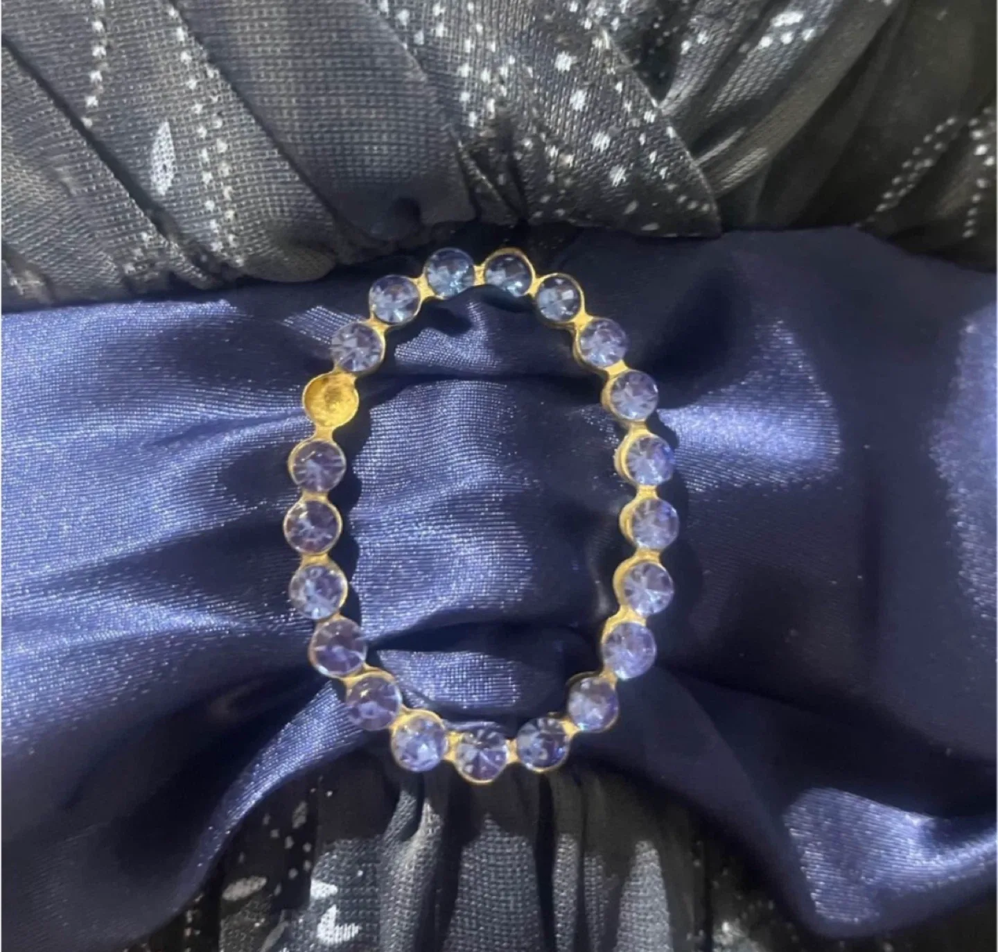 Blue Halter Dress image indicator(4)