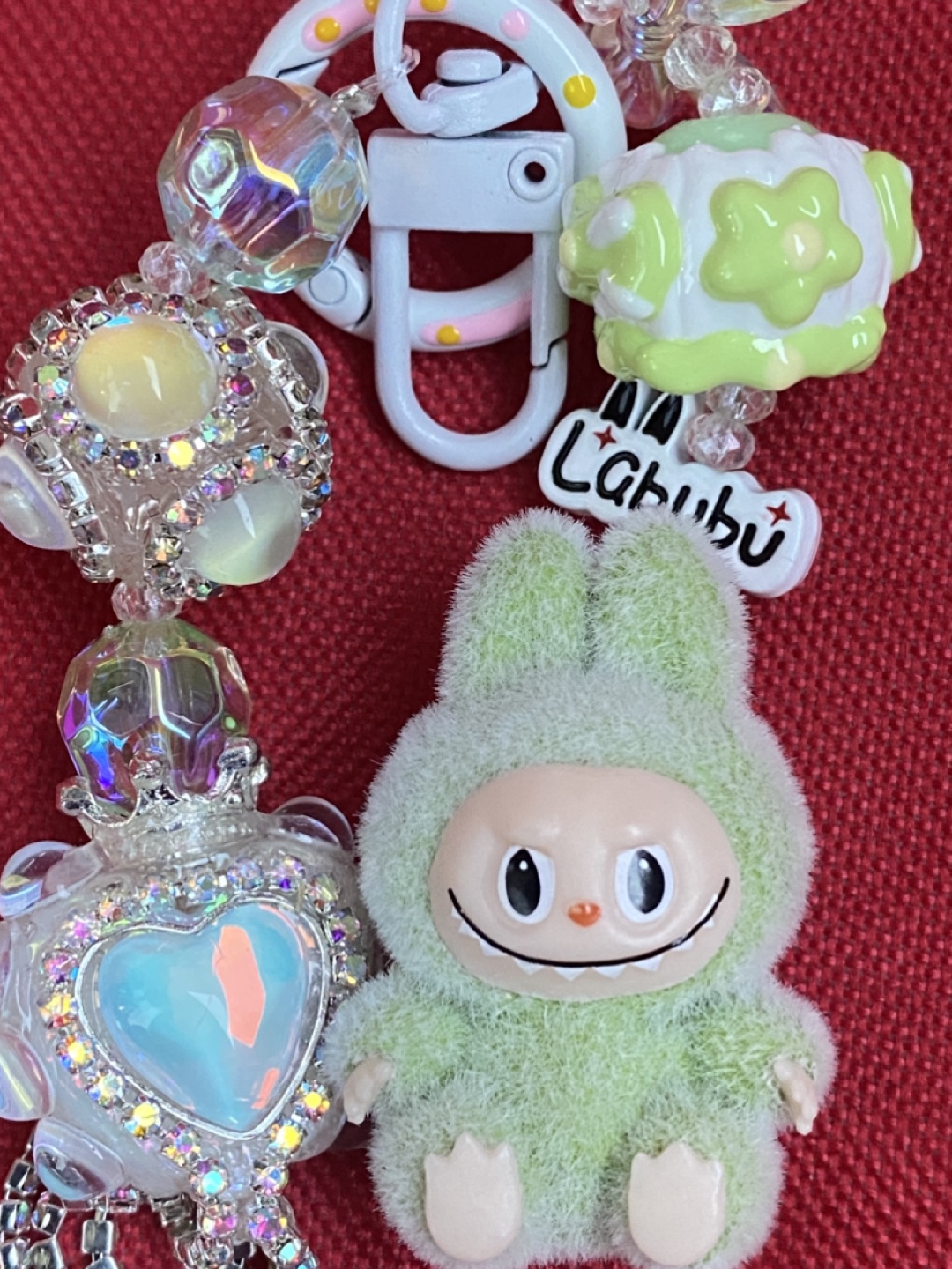 Labubu Keychain Charm - photo 3