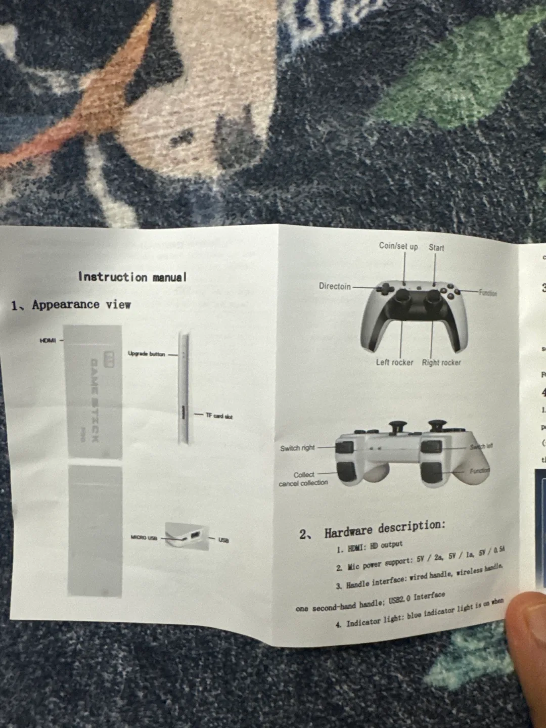 New 2.4G Wireless Game Controller image indicator(4)