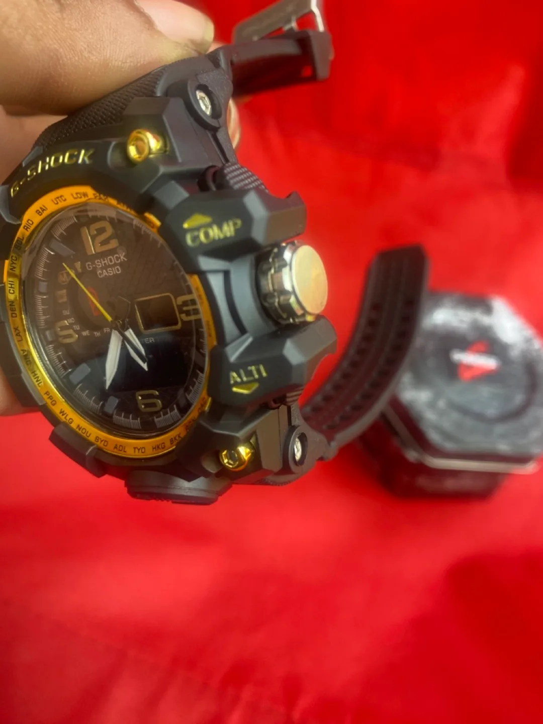G-Shock Watch - Black & Gold thumbnail
