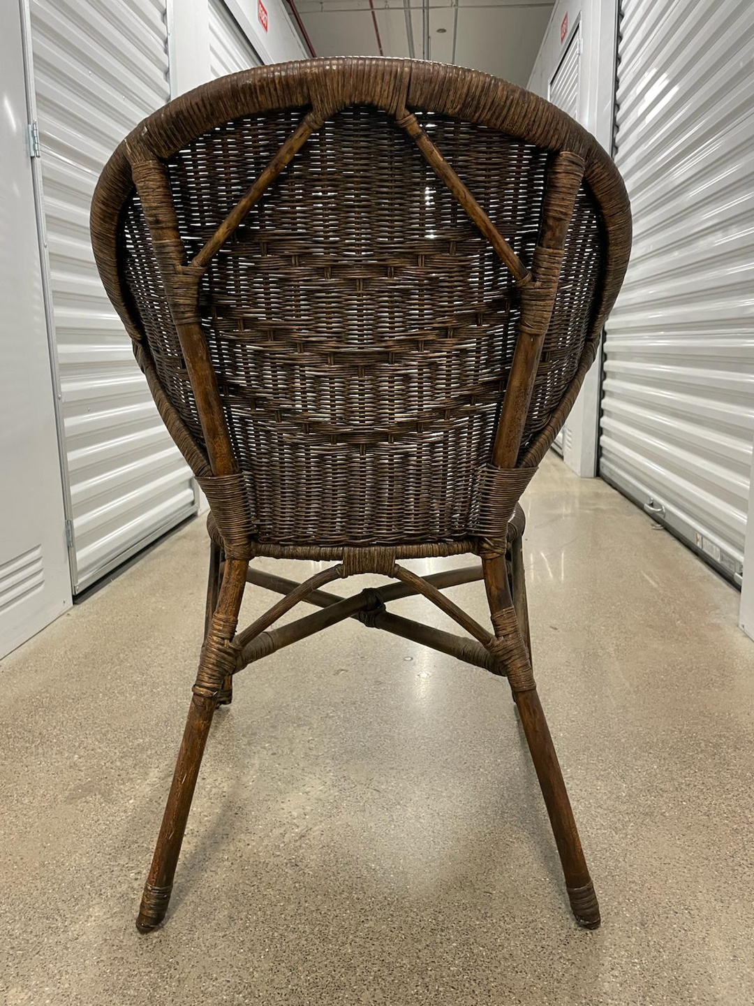 Wicker Armchair - Brown - photo 2