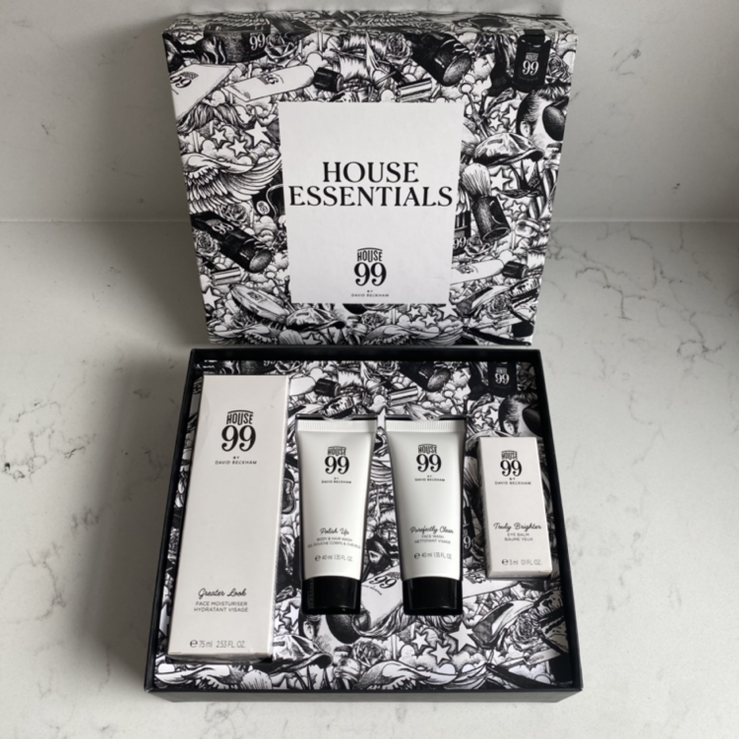 NEW - House 99 by David Beckham Essentials Kit