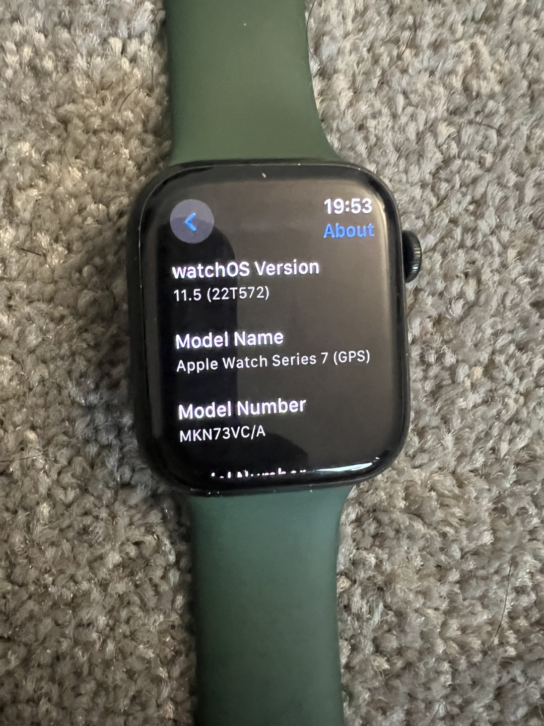 Apple Watch Series 7 GPS, Green w/ Extras - photo 2