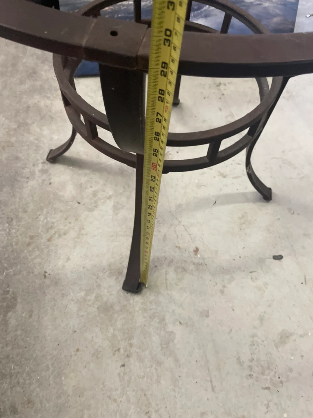 Metal Table Base - 30" Diameter image indicator(3)