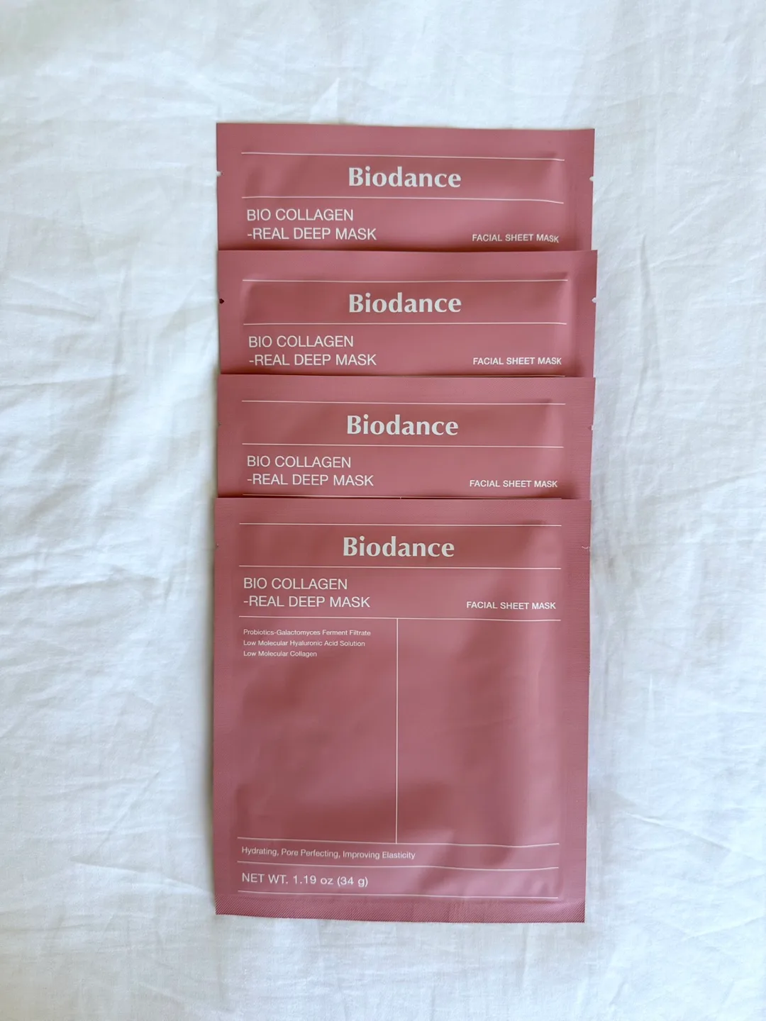 New Biodance Bio-Collagen Real Deep Mask (Pink) - New! thumbnail