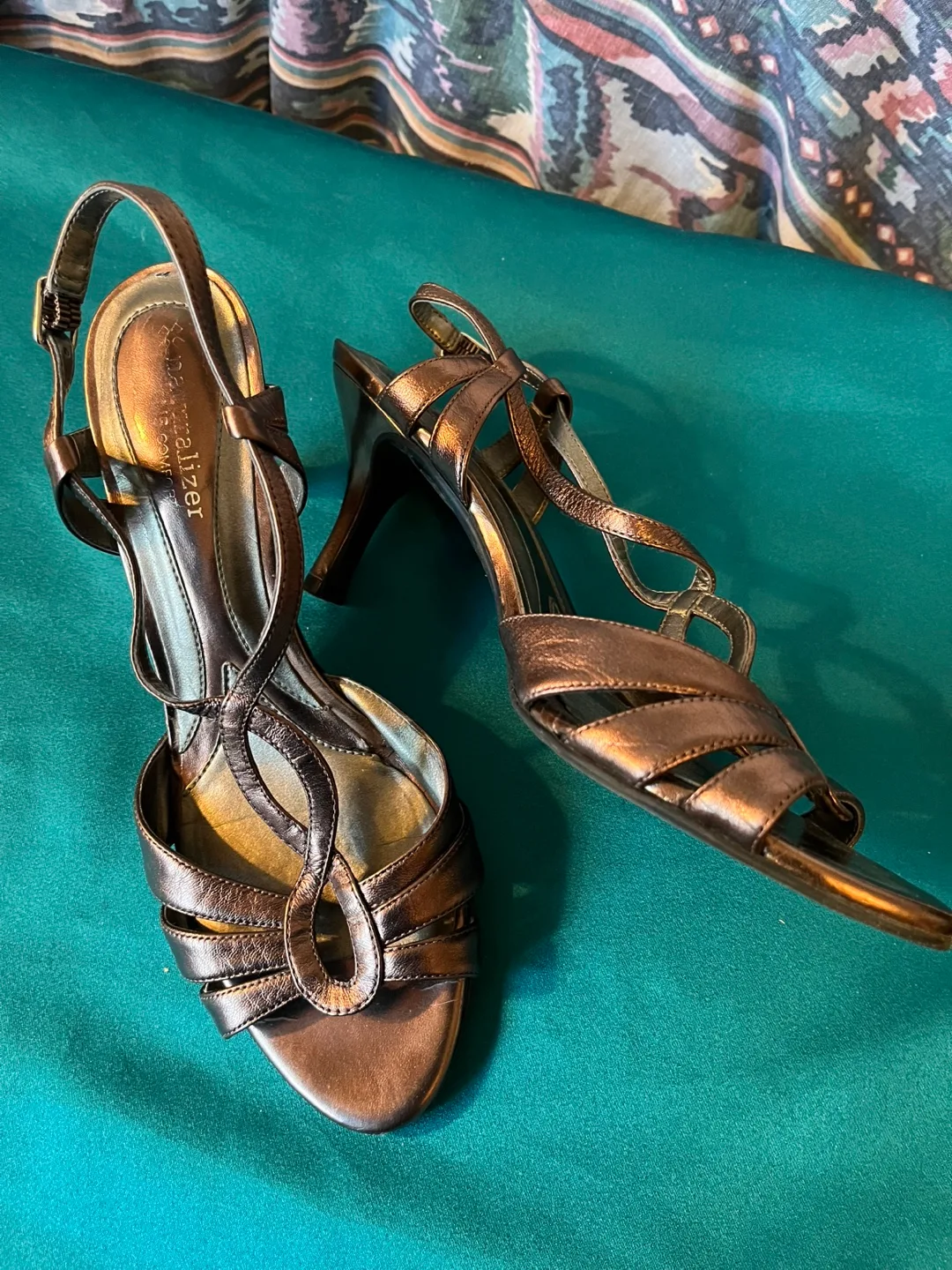 Naturalizer Bronze Heels - Size 7.5 image indicator(2)