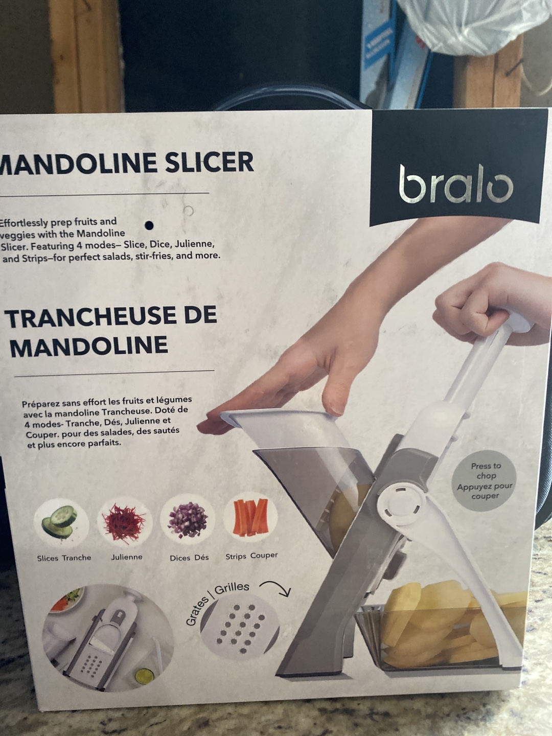 Bralo Mandoline Slicer - New in Box - photo 2