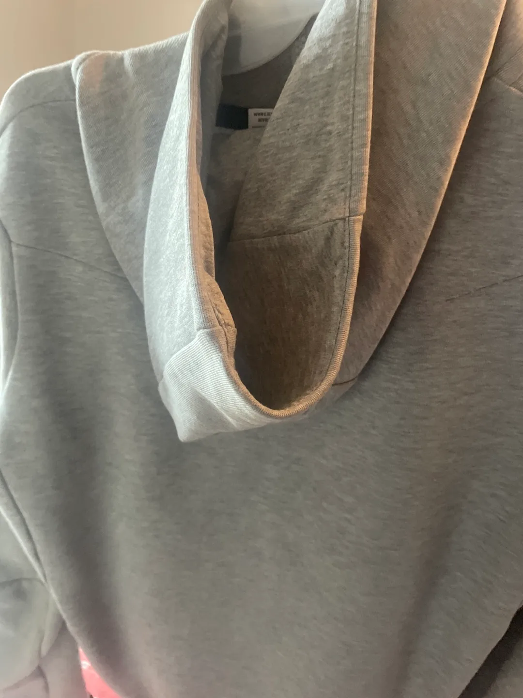 Nike Grey Tech Fleece Zip Up Hoodie - Size L image indicator(3)