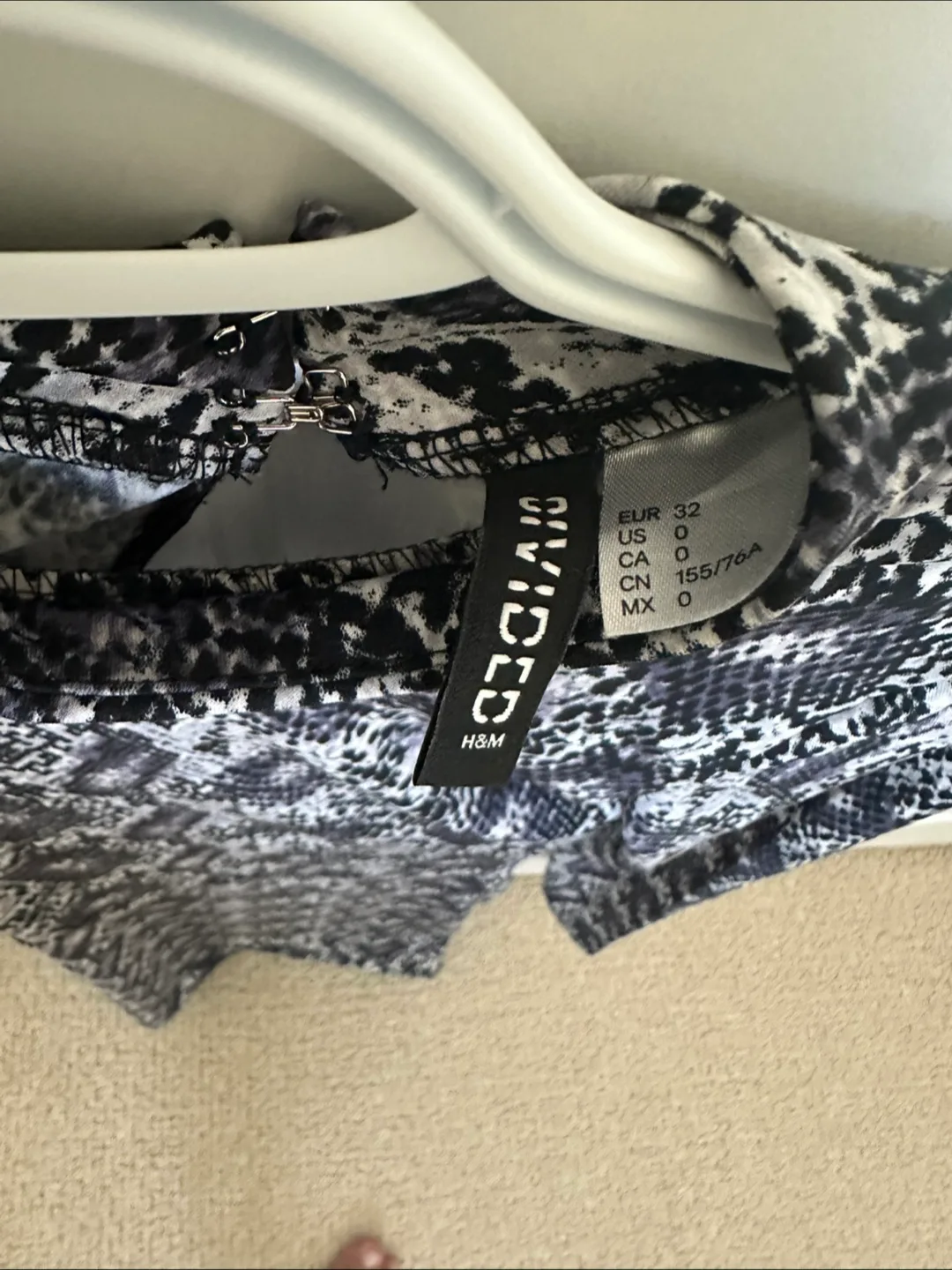 H&M Divided Snake Print Dress - Size 0 image indicator(2)