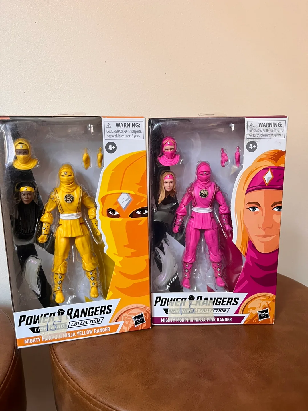 Power Rangers Lightning Collection Ninja Yellow & Pink Ranger thumbnail