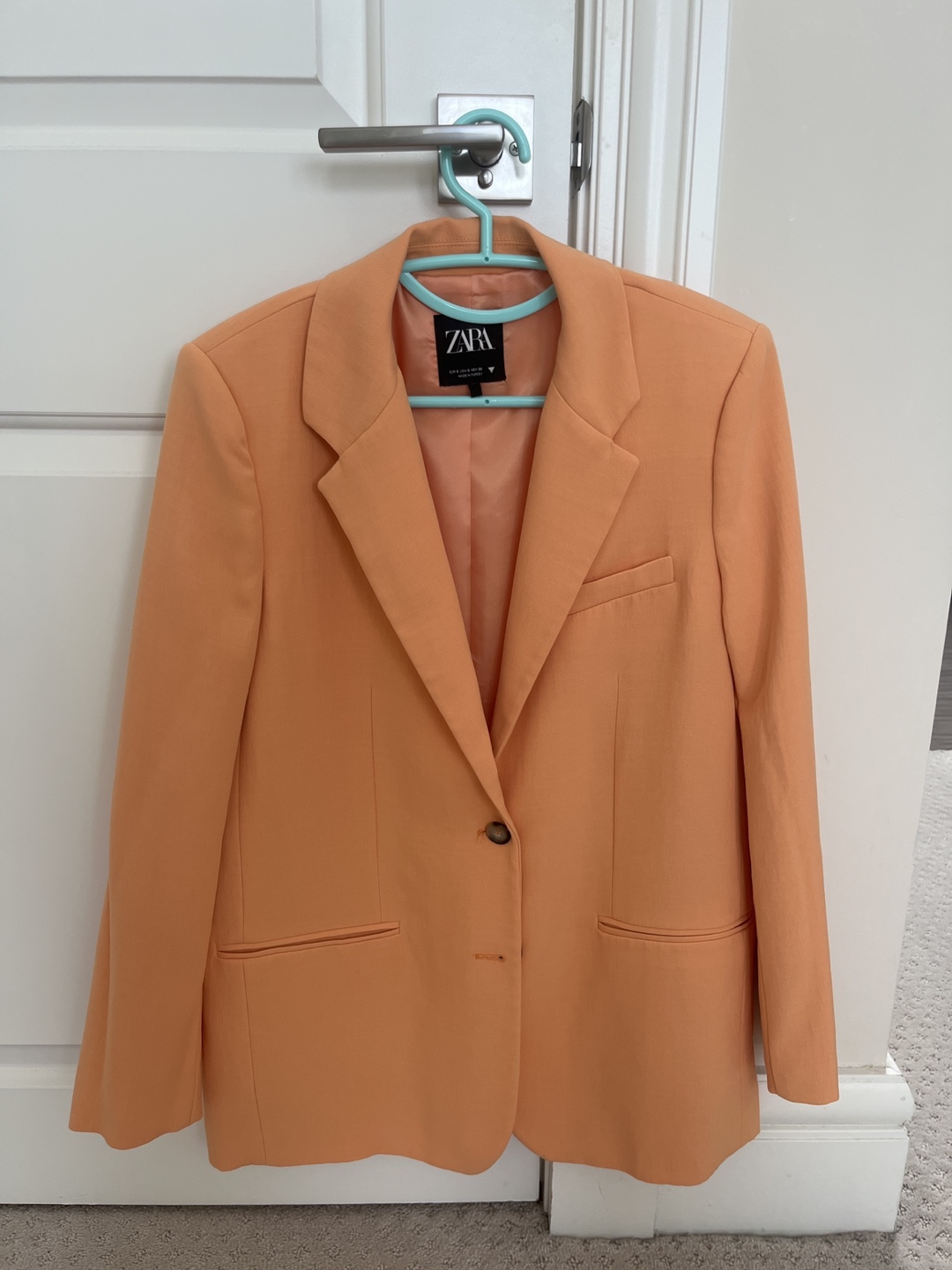 Zara Orange Blazer