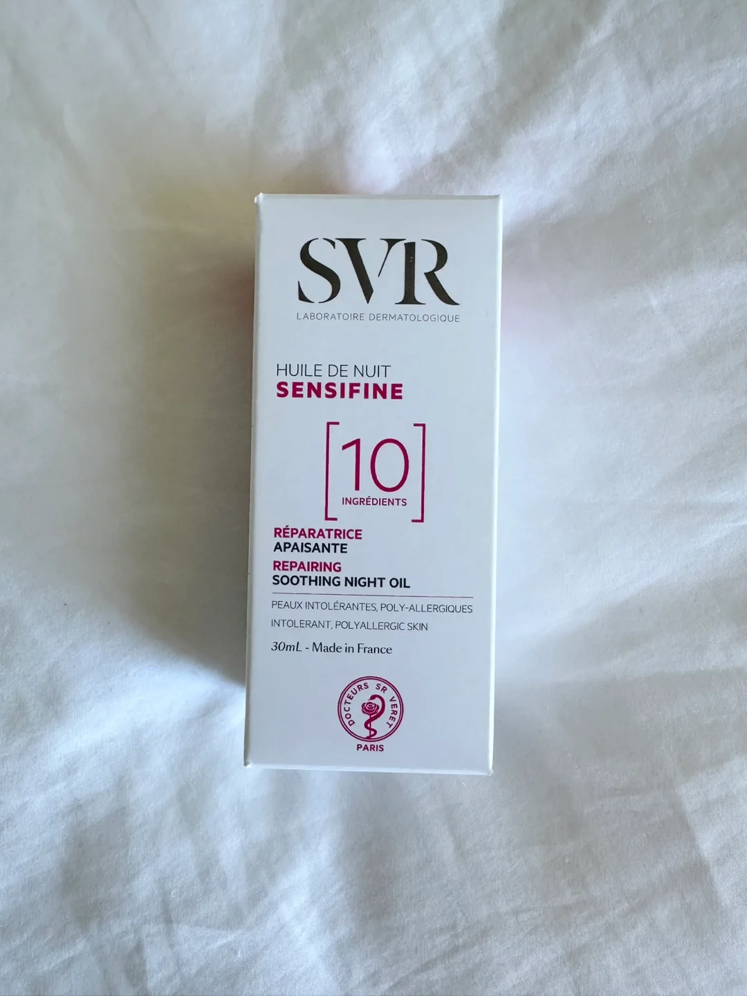 Brand new SVR Sensifine Repairing Soothing Night Oil 30ml thumbnail