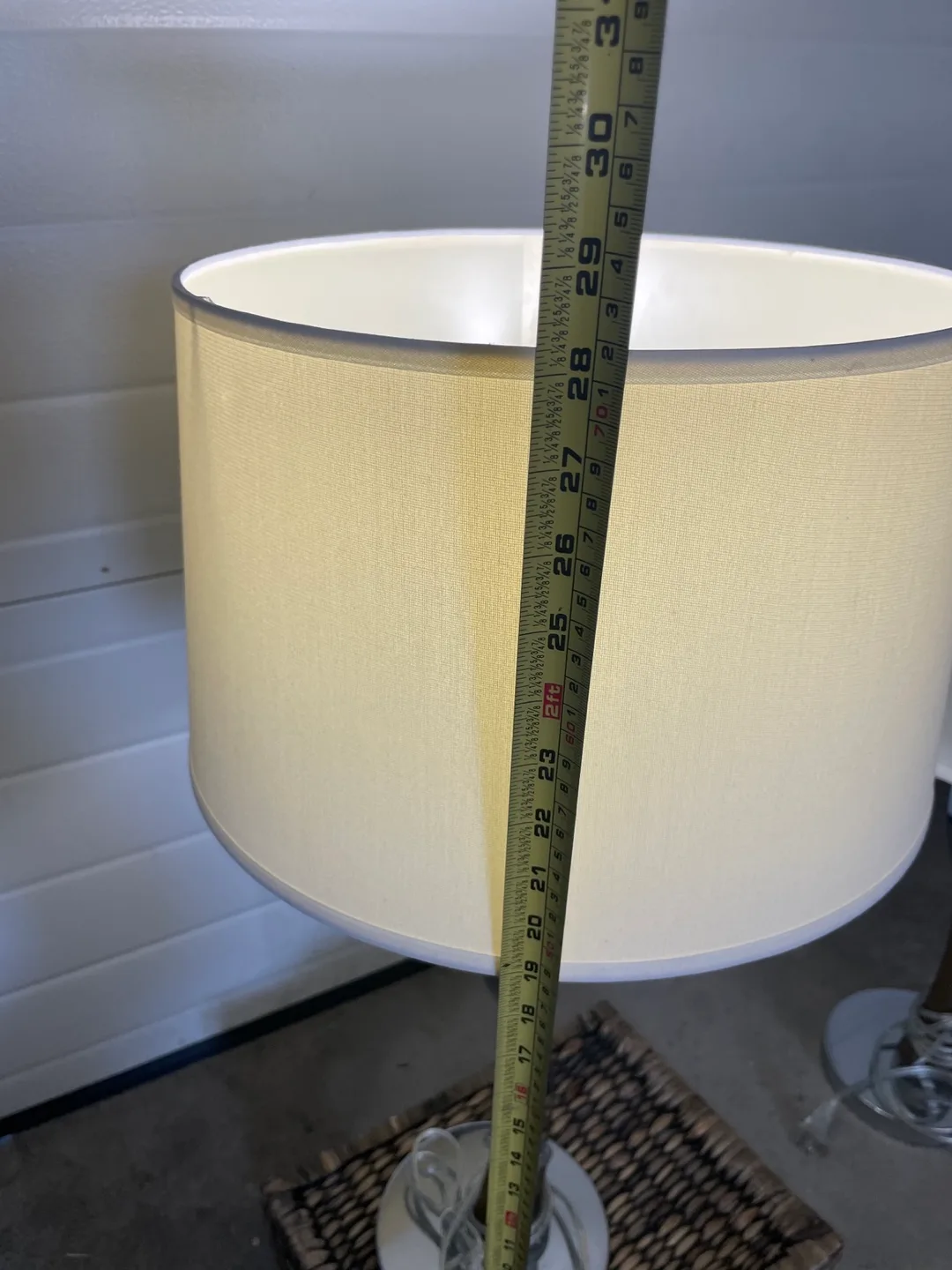Table Lamp with Fabric Shade - 29" Tall image indicator(4)