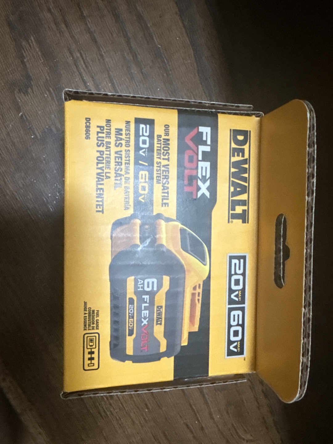 DeWalt Flexvolt 20V/60V 6Ah Battery - New in Box! - photo 2